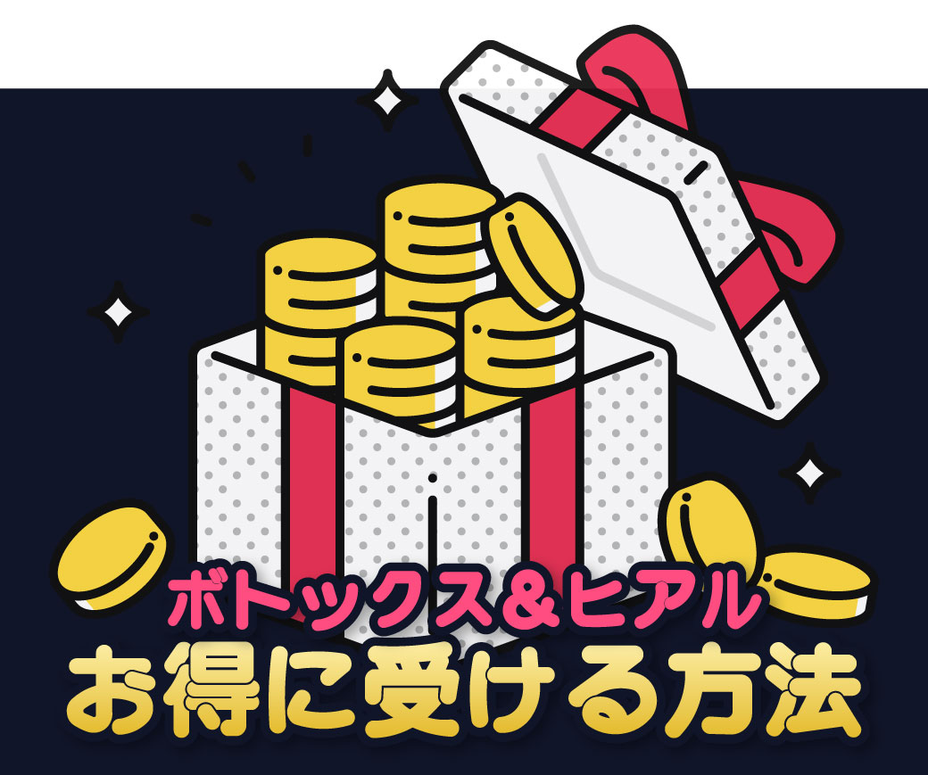 組み合わせてボトックス1部位2,800円〜