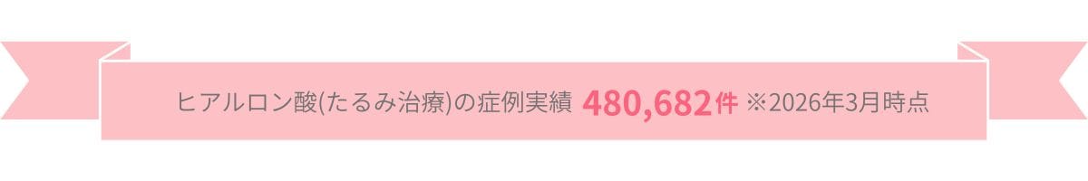 圧倒的な施術実績