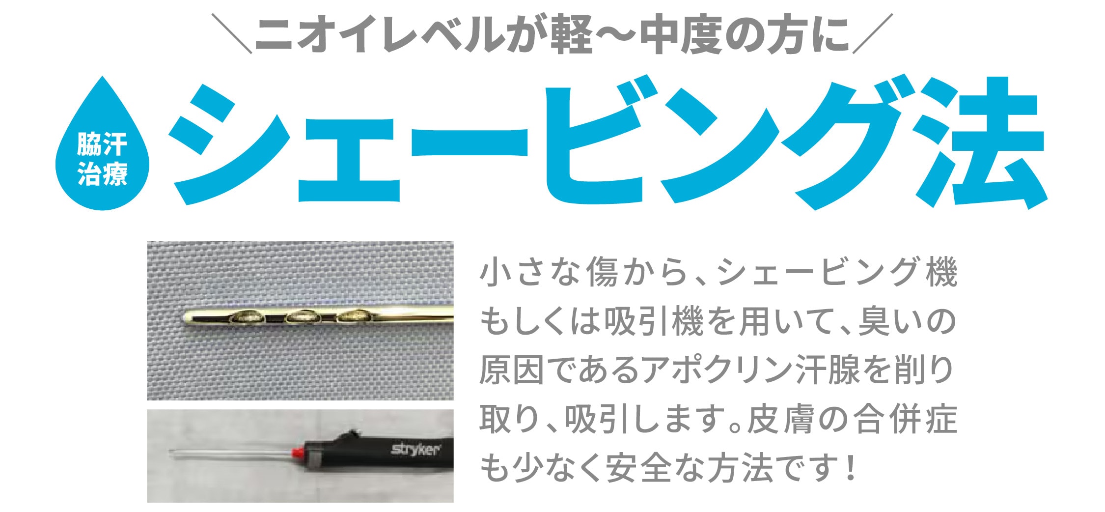 シェービング法