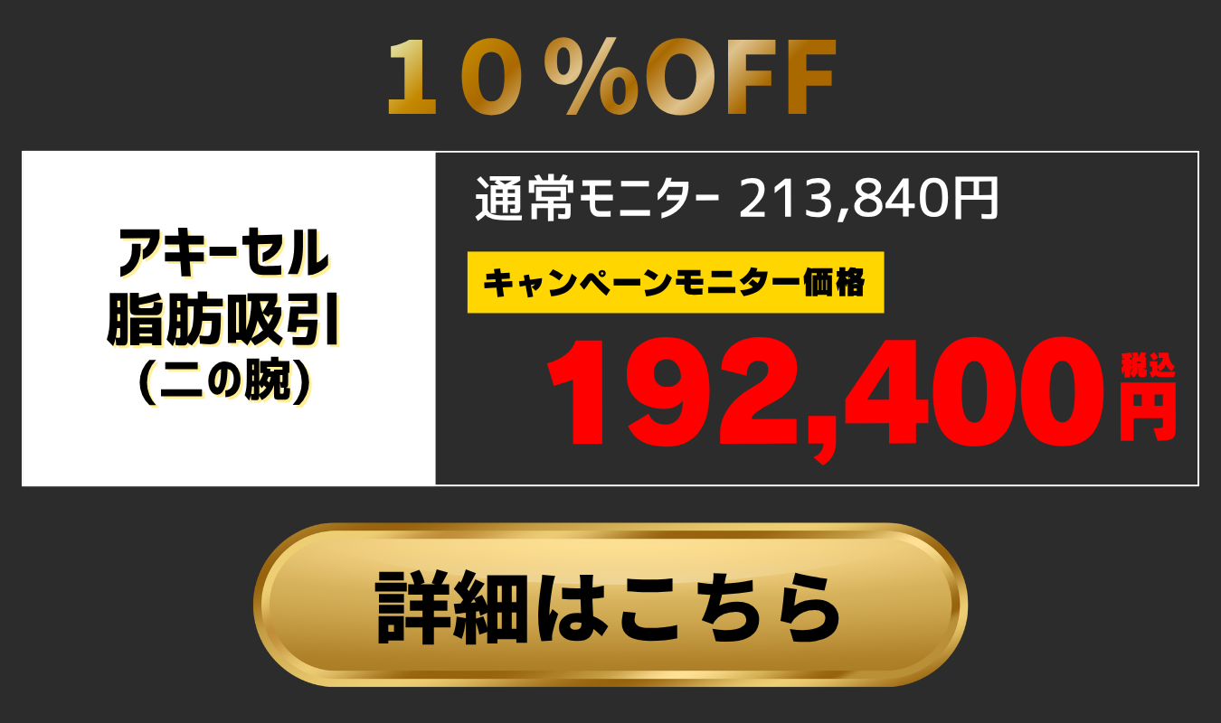静岡院アキーセル脂肪吸引キャンペーンボディ