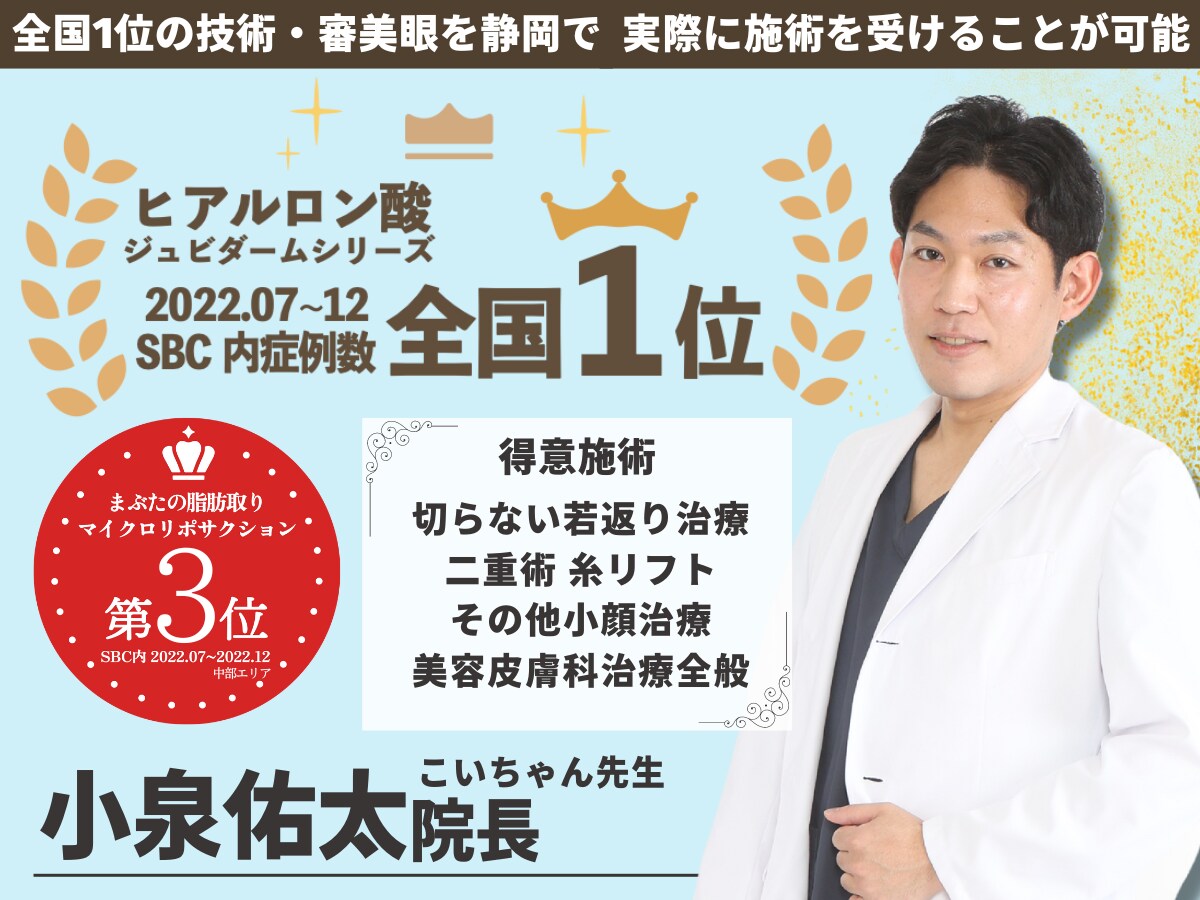 全国No.1のヒアルロン酸施術をお得に受けられるモニター募集中