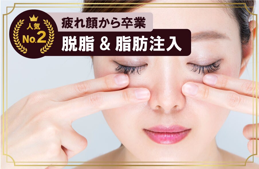 【膨らみと凹みを同時改善】目の下の切らないクマ・たるみ取り&脂肪注入