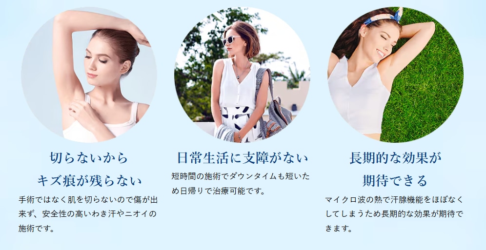ミラドライが安心な理由