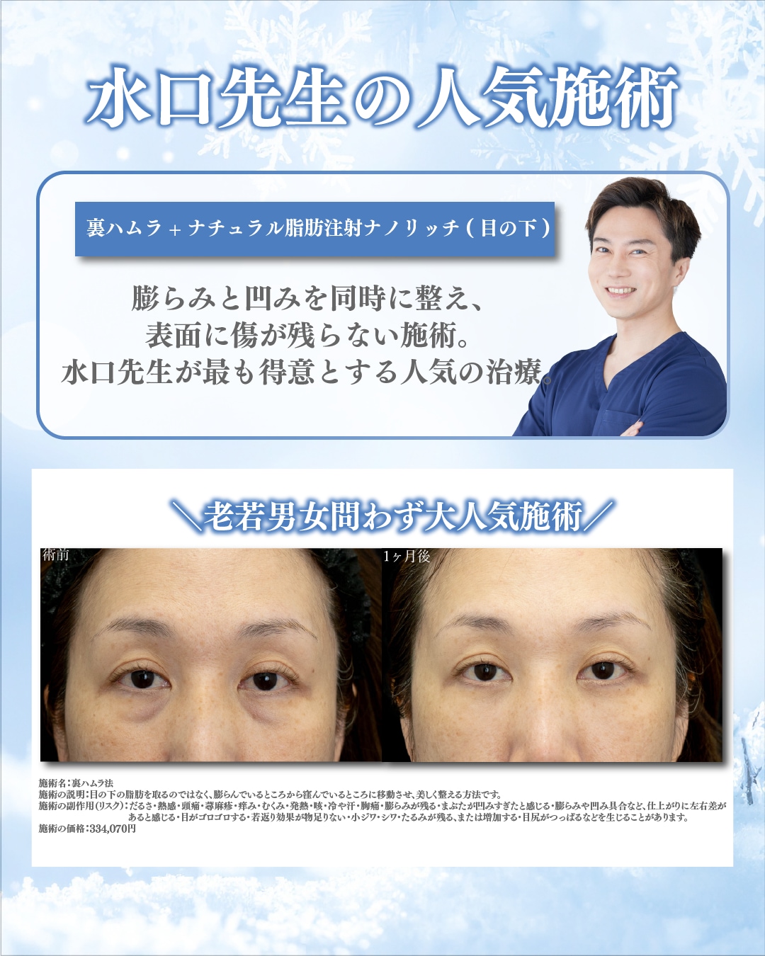 水口先生が手がけたクマ取り症例