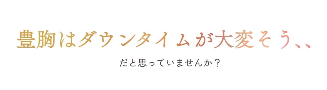 SBCリッチのダウンタイム