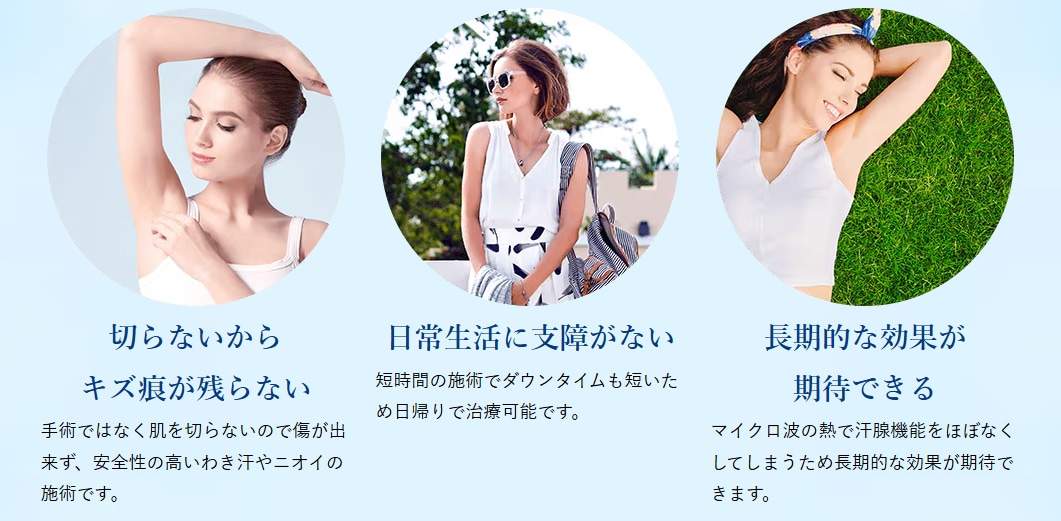 ミラドライが安心な理由！