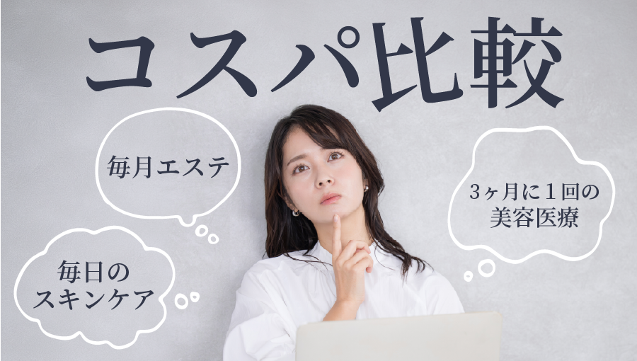 細胞レベルへのアプローチで選ぶ、圧倒的な費用対効果（コスパ）