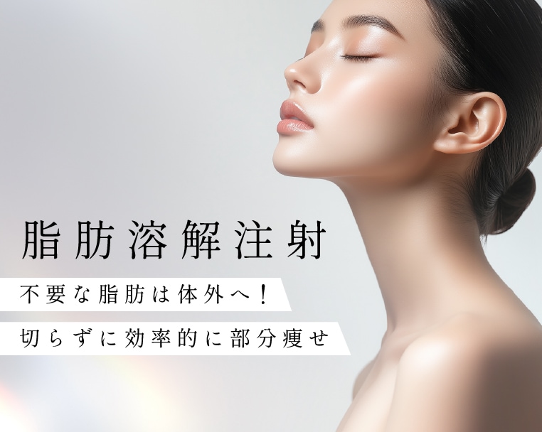 脂肪溶解注射で叶う部分痩せ