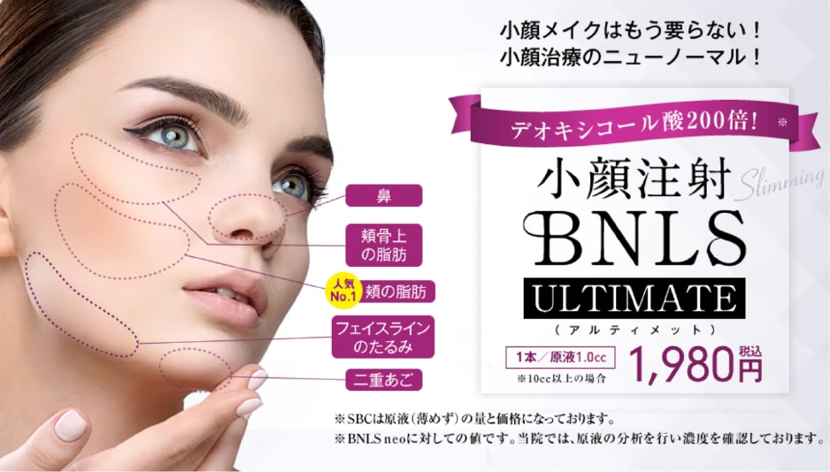 【脂肪溶解注射】BNLS アルティメット