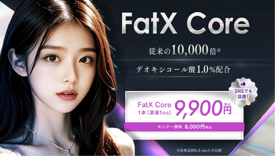 【脂肪溶解注射】FatX Core