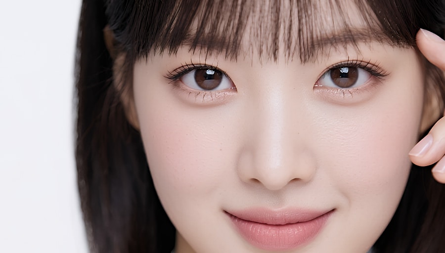 タレ目をより魅力的に