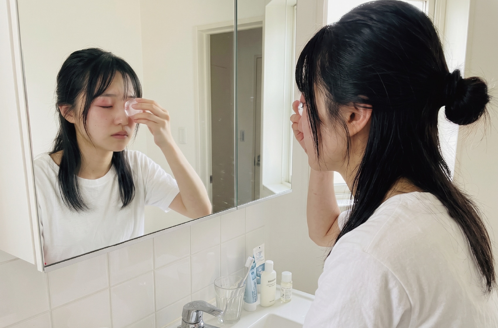 目元を冷やしすぎない