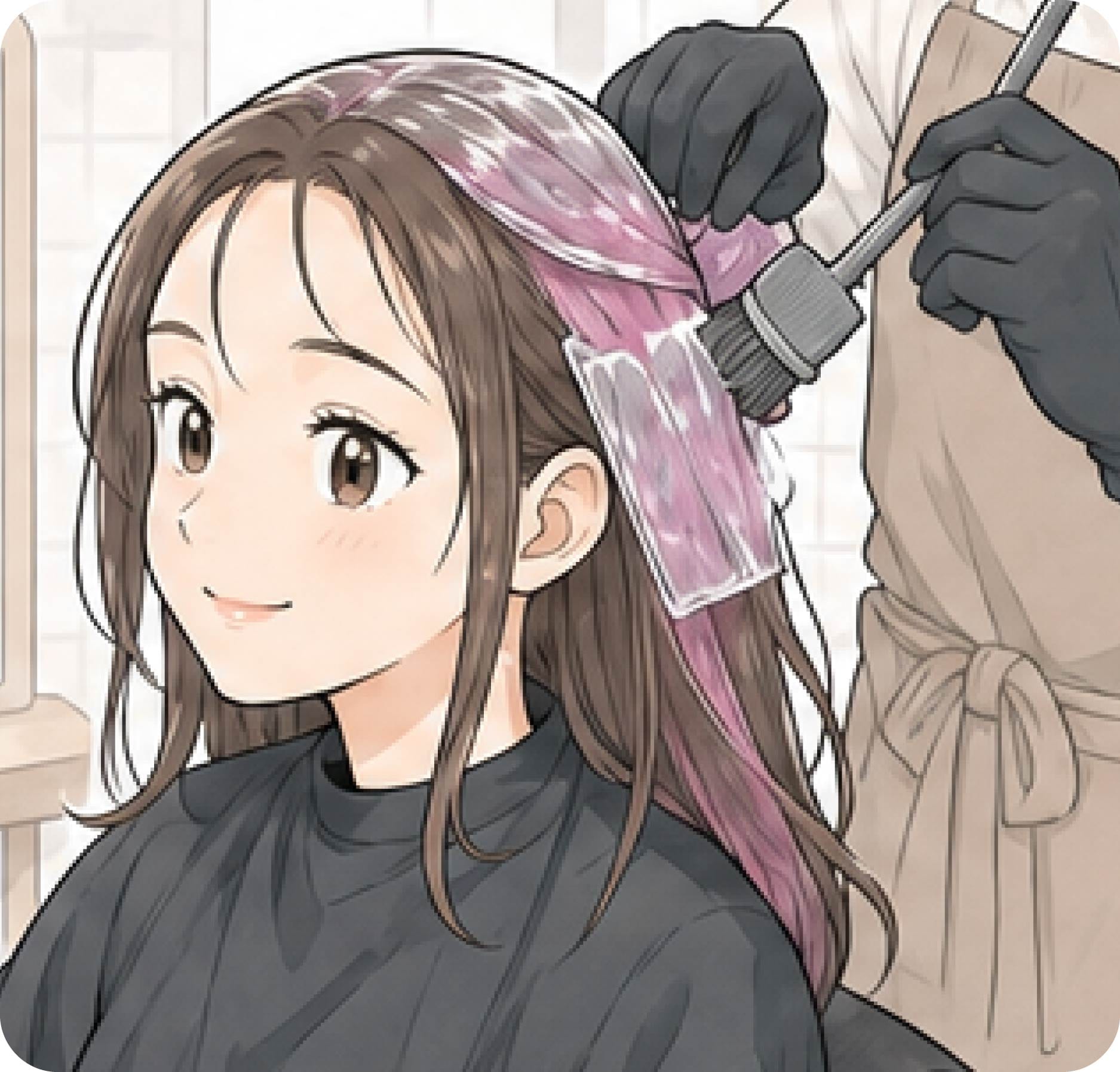 【2週間後〜】ヘアカラー・パーマは傷口が塞がるまで控える