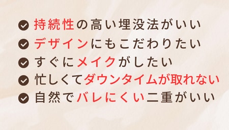 一つでも当てはまったら適応！