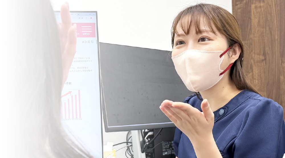 1.女医の院長による、女性に寄り添った繊細なデザイン