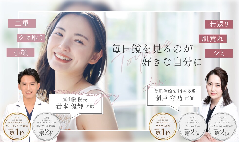 毎日鏡を見るのが好きな自分に　富山院医師紹介