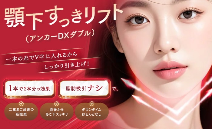 話題の新治療【顎下すっきリフト】とは?