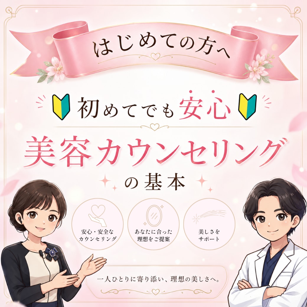 🔰初めて豊洲院をご利用される方へ|美容カウンセリングで失敗しないためのポイント🔰