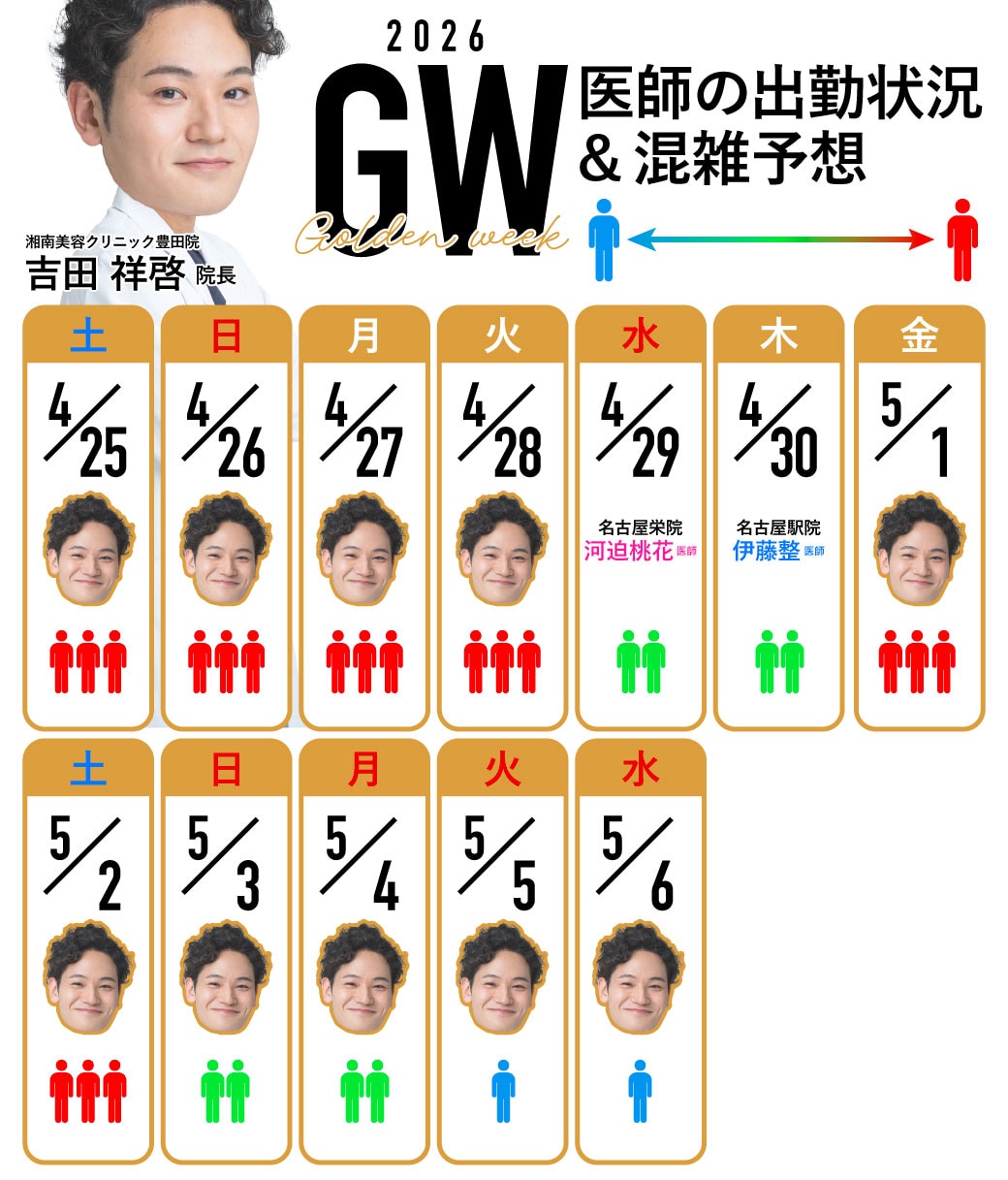 人気の日程から埋まっていきます😥