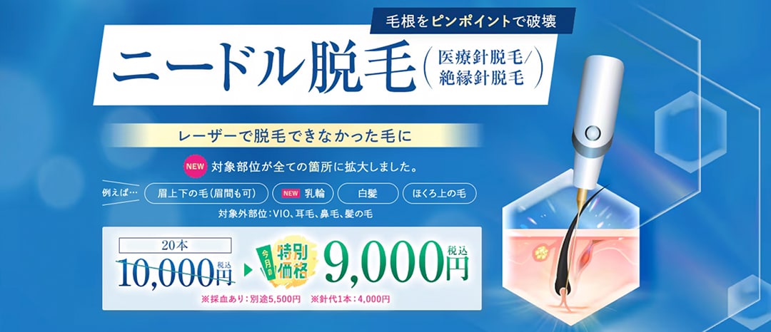 ニードル脱毛