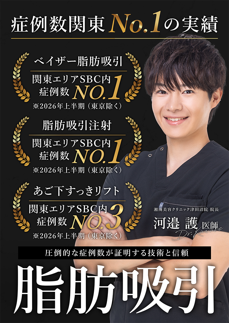 【千葉で脂肪吸引ならSBC津田沼院｜河邉医師】脂肪吸引で一生モノの小顔に