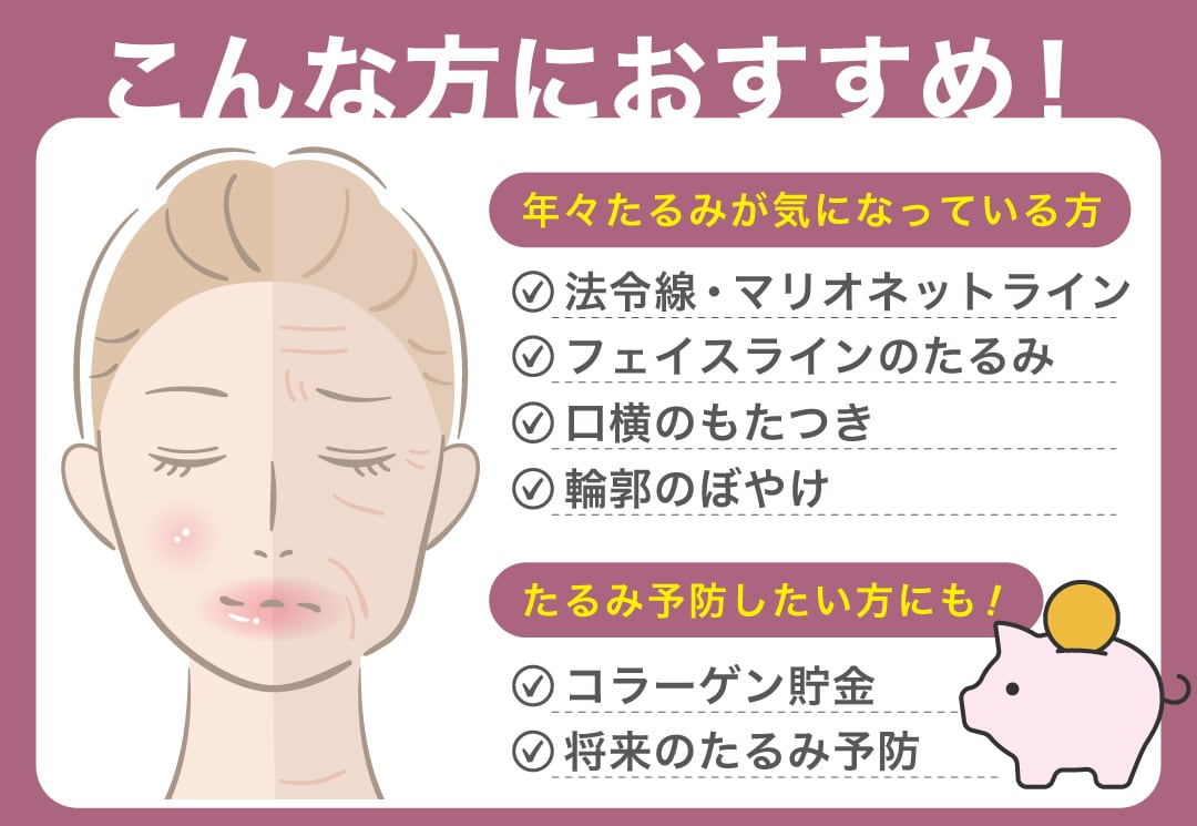 糸リフトでお悩み解消！