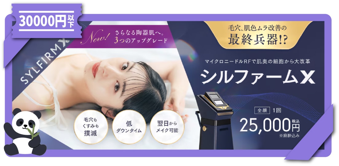 <b>シルファームX｜【肝斑・赤ら顔に革命】東京・上野エリアで話題の最新RF美肌治療</b>