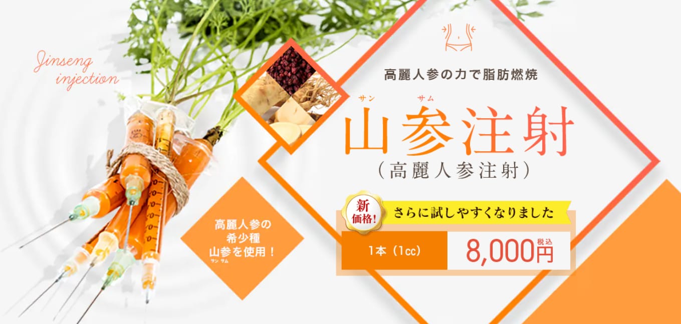 【韓国で大人気🌟】山参注射