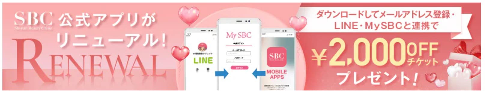 SBCアプリ連携によるチケット付与の画像