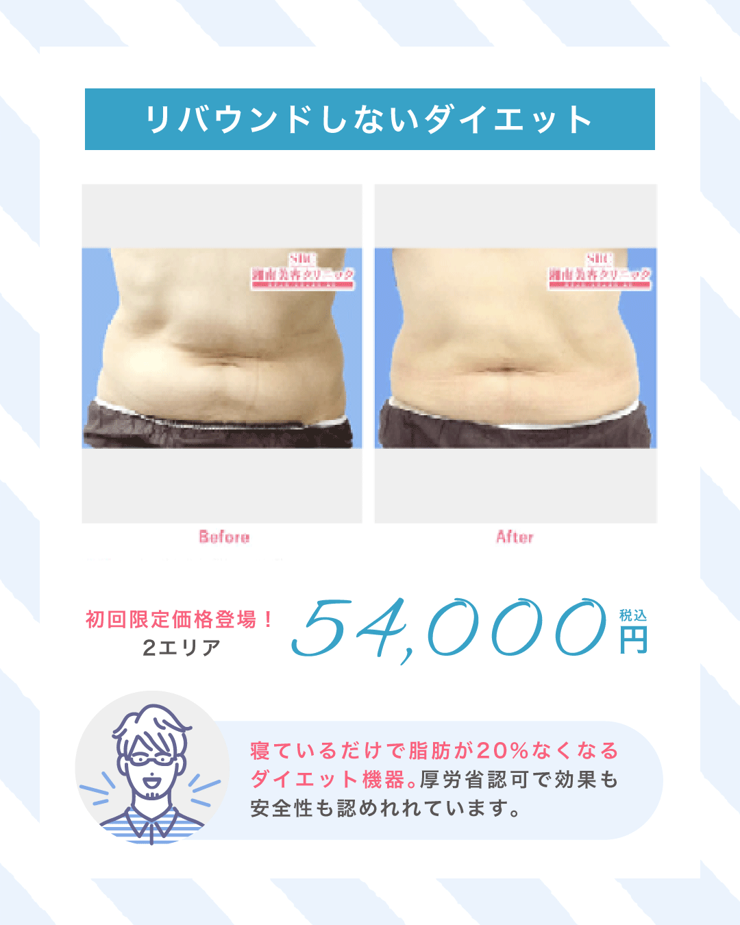 リバウンドしないダイエット、クルスカダブル