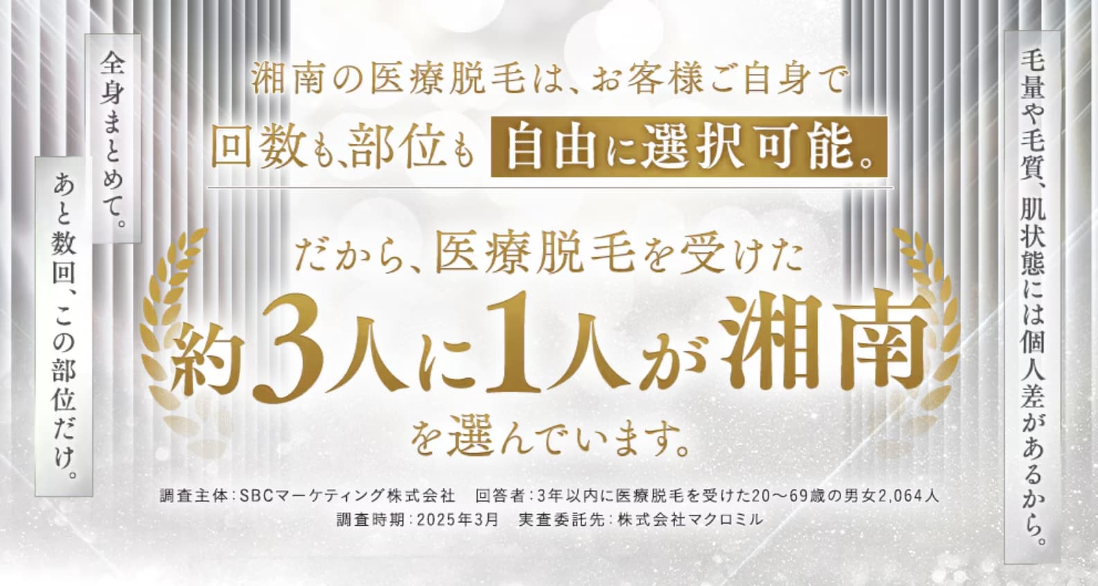 浦和で全身+VIO脱毛を考えているあなたへ。医療脱毛で安心＆効果的なケアを