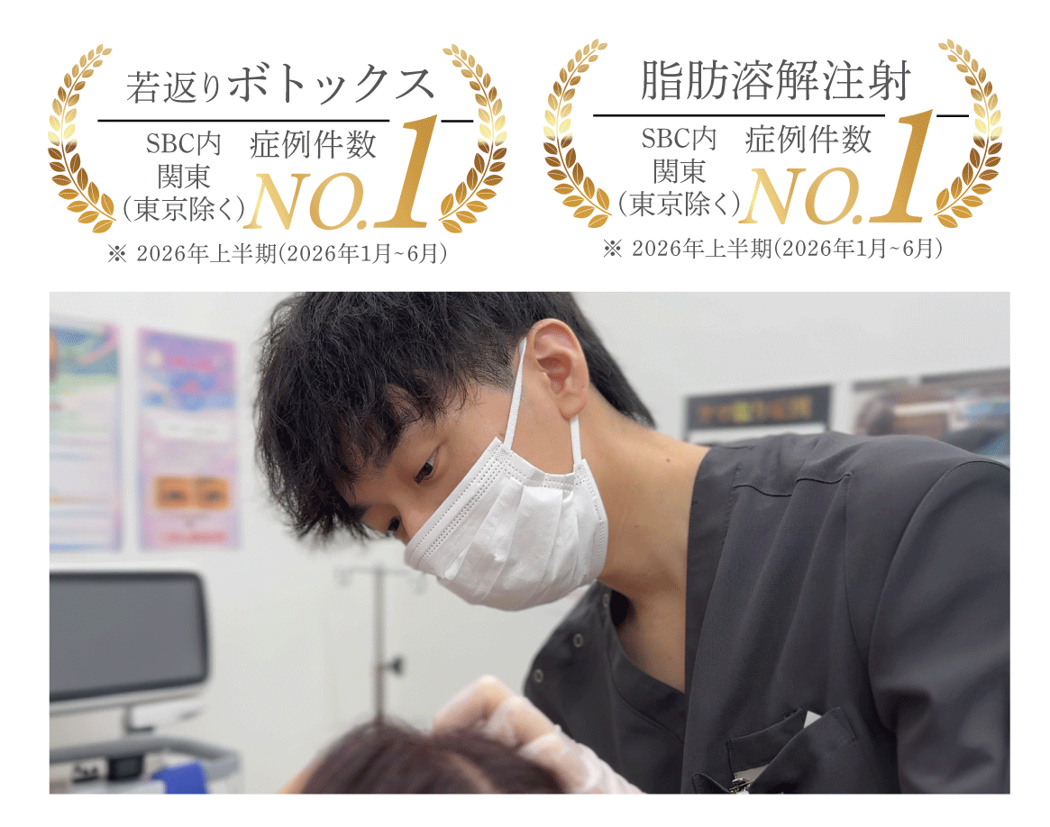 No.1の症例数を持つ医師