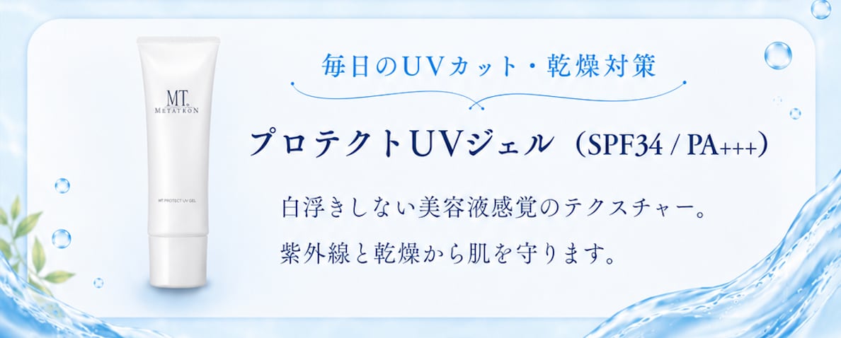 紫外線＆エアコン乾燥から徹底ガード