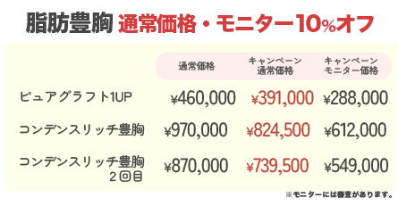 宇都宮で出来る脂肪豊胸