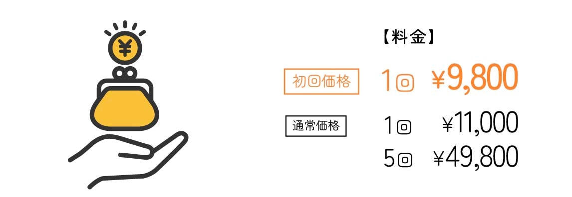 初回価格が安い！