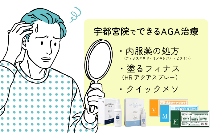 AGA治療薬（内服薬・外用薬） 