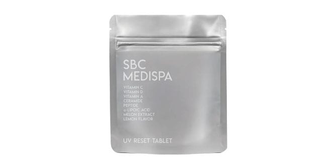 \浴びた日差しにアプローチ🔦/<br />
SBC MEDISPA UVリセットタブレット