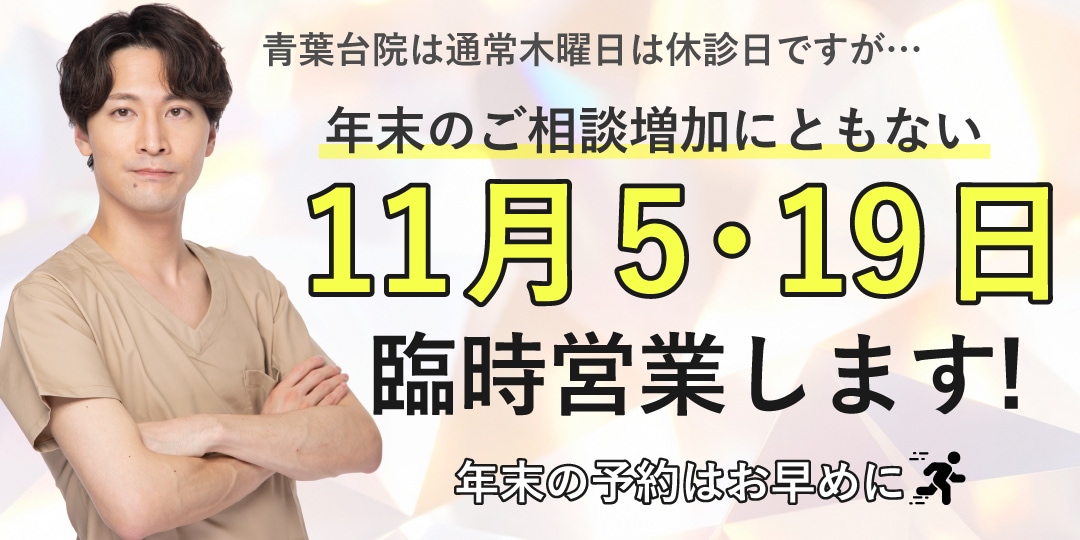 カウンセリングは11月がおすすめ！その理由は…