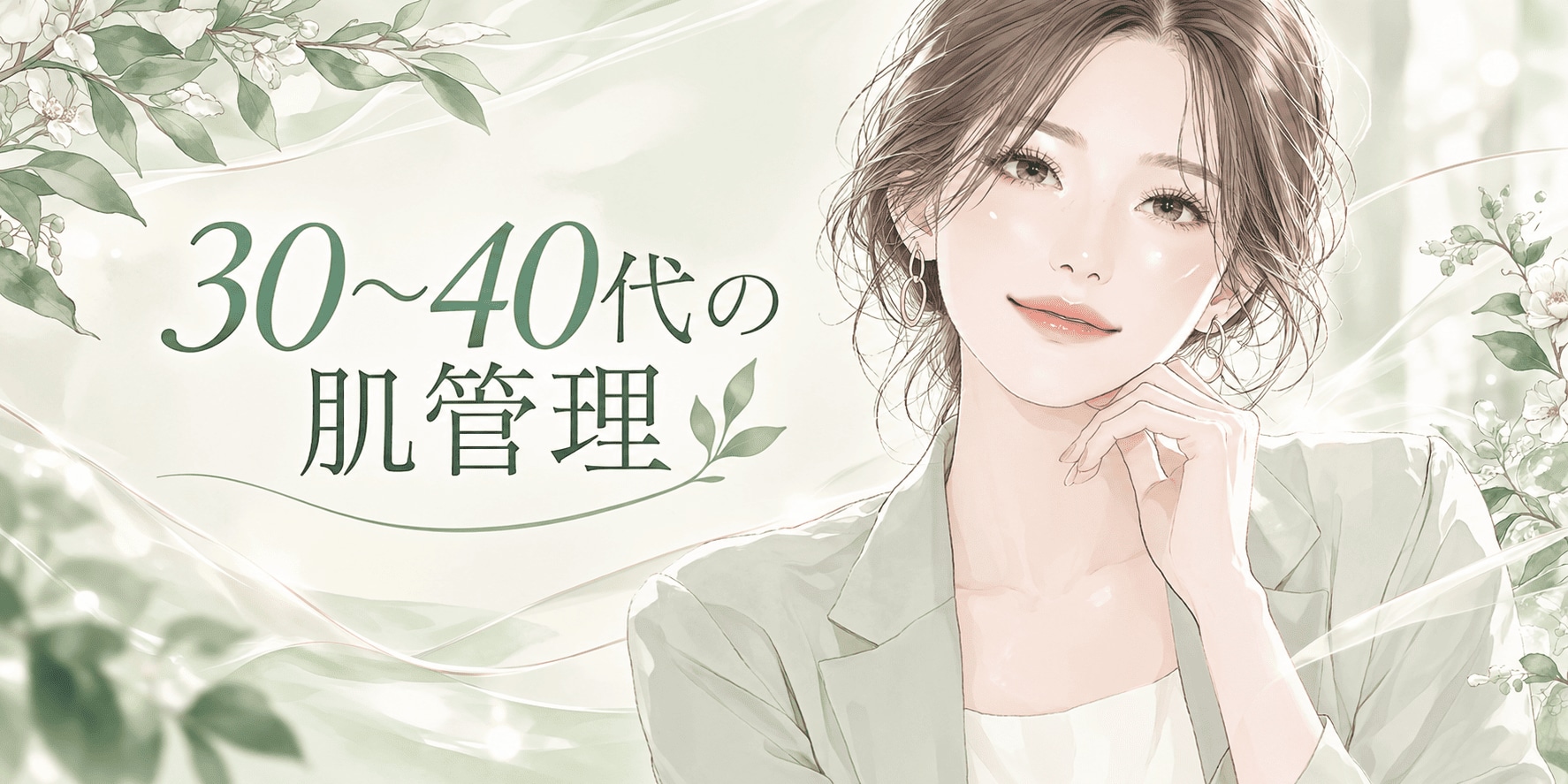 30〜40代の肌管理