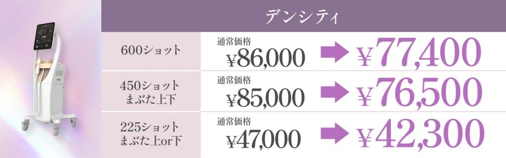 4月キャンペーンデンシティ