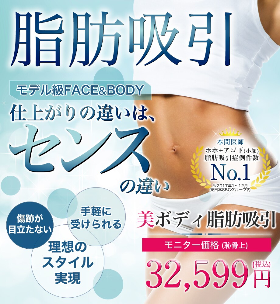 脂肪吸引モニター募集