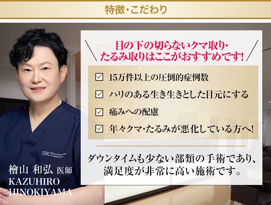 切らないクマ取り