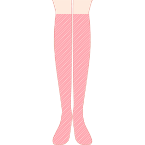 両膝下(膝下~足先)